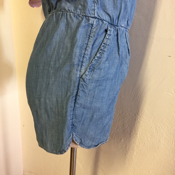 Gap Chambray Romper, XS - Picture 4 of 5